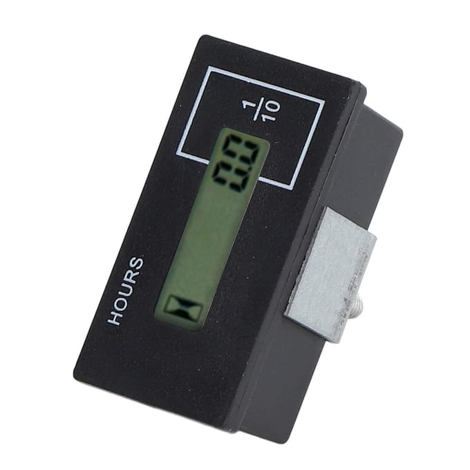 Minuteur Horamètre Pelle Télécommande Affichage Numérique LCD 12V ?36V 0?99999.9H Pour Kato Pour