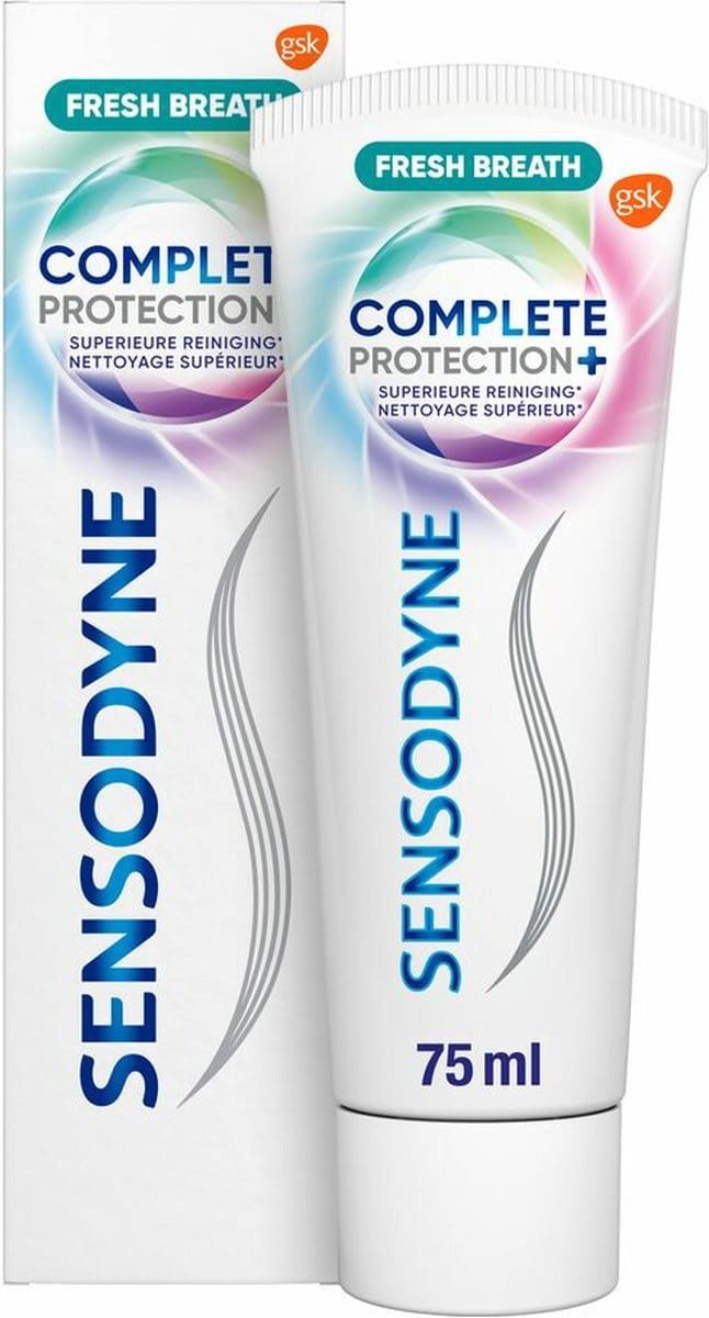 Sensodyne - Tandpasta - Complete Protection+ - Fresh Breath - 75ml x 3