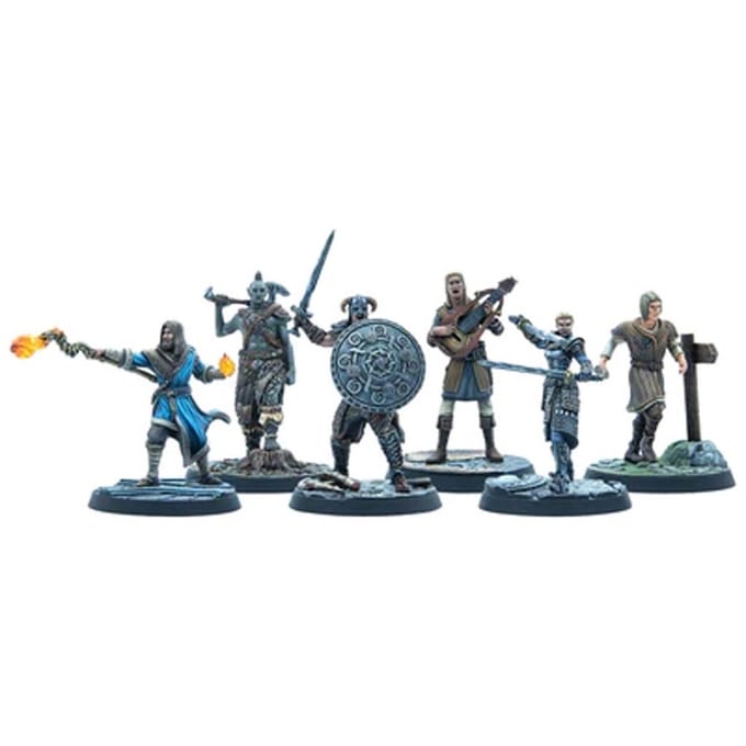 The Elder Scrolls: Call To Arms - Adventurer Wanderers - Miniature Game - Ongeschilderd