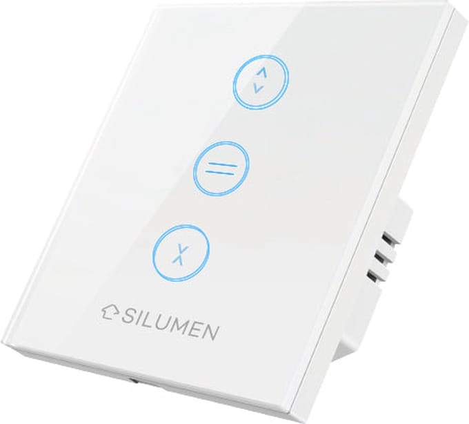 WiFi-Gestuurde Tactiele Schakelaar - Overig - Wit - SILUMEN