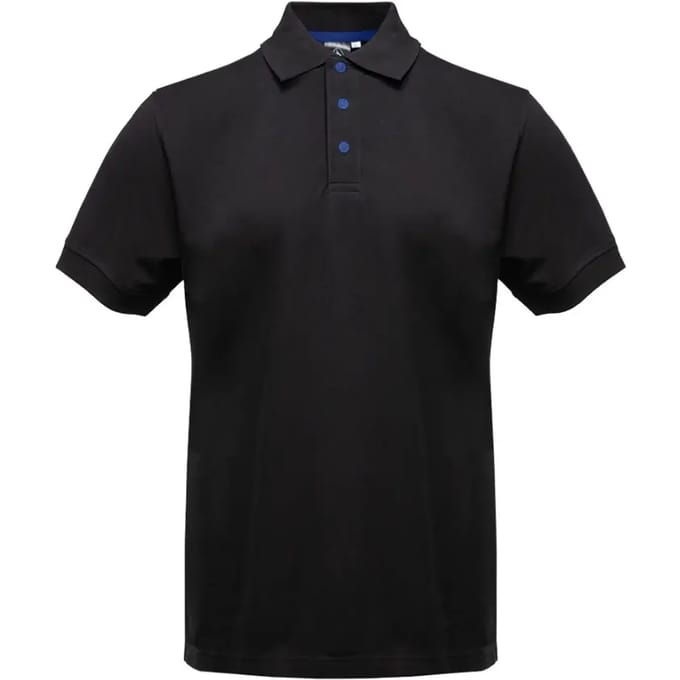 Polo met contrasterende knopen Pen Duick
