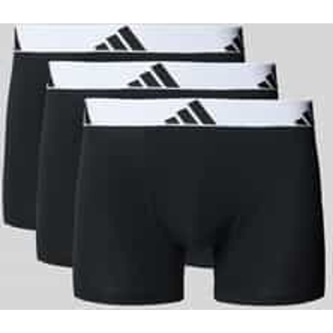adidas Sportswear 3PK Trunk - Active Flex Cotton - Onderbroek Mannen - 3x zwart