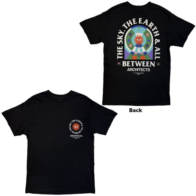 Architects - TSTE & AB Solar System Heren Tshirt - 2XL - Zwart