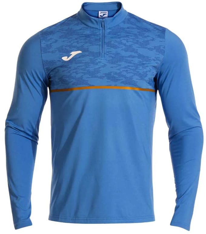 Joma Record Iii Sweatshirt Met Halve Rits Blauw XL Man