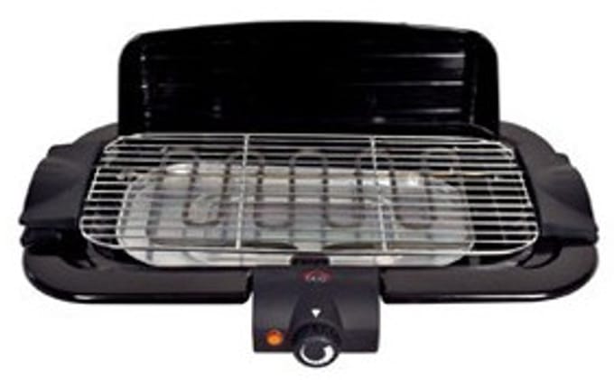 DCG Eltronic BQS2496 buitenbarbecue & grill Electrisch Zwart 2000 W