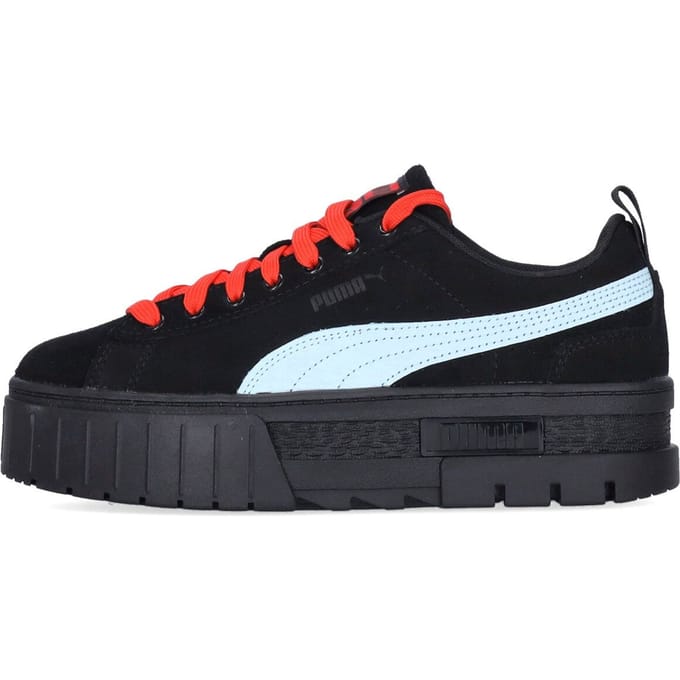 Mayze Sd X Dua Lipa lage damesschoen zwart/blauw Glow