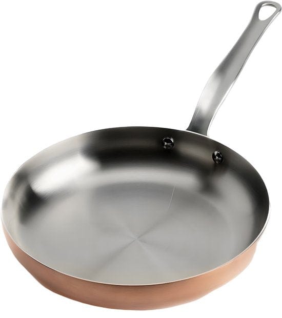 Mauviel 1830 - Koper - Aluminium - RVS - Braadpan - Ø 24cm - Braadpan
