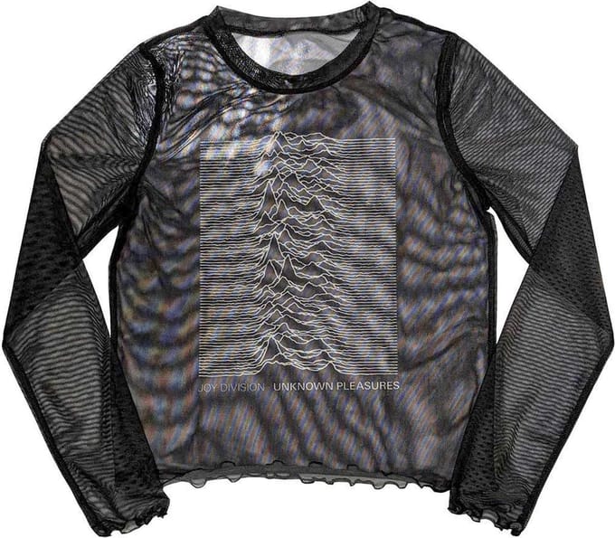 Joy Division - Unknown Pleasures Longsleeve top - XXS - Zwart