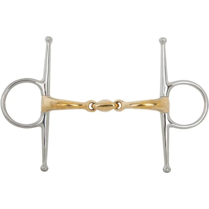Kneveltrens Soft Contact dub. gebroken 14 mm scharen 127 mm 12.5 cm