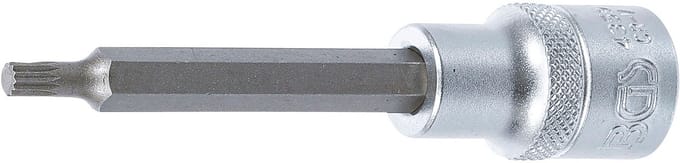 BGS Dopsleutelbit lengte 100 mm 1/2 veeltand (voor XZN) M5