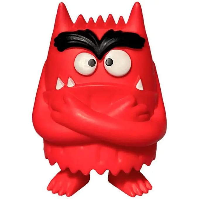 Comansi De Figuur Van Het Kleurmonster Blauw
