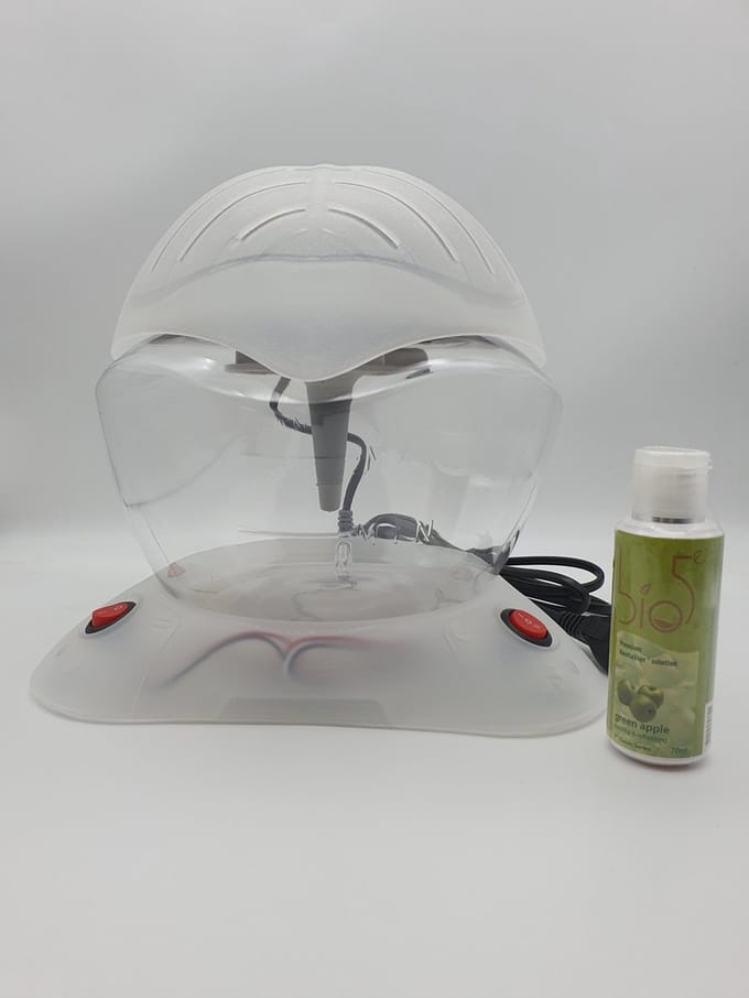 Revitalisor Rainbow - Luchtreiniger Startpakket Met Bio5e Green Apple Olie