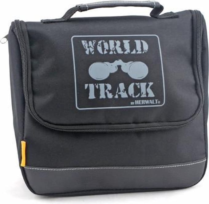 Basic hangende toilettas World Track zwart
