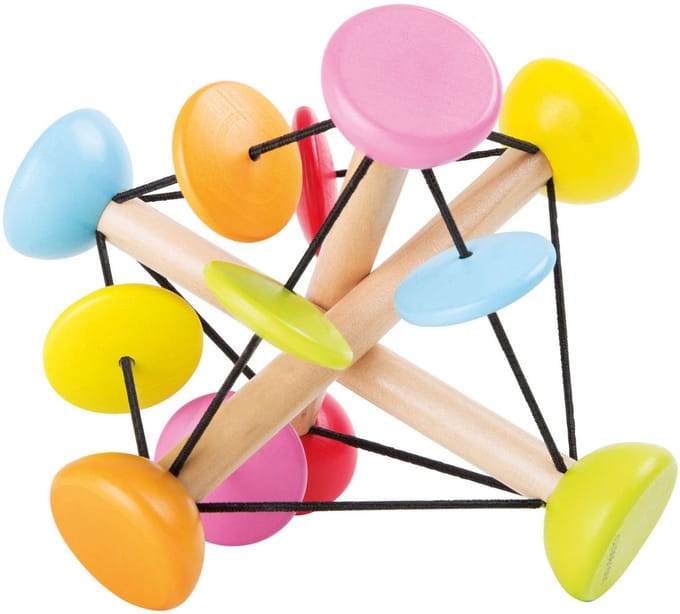 Small Foot - Wooden Bars with Elastic Motor Skills
