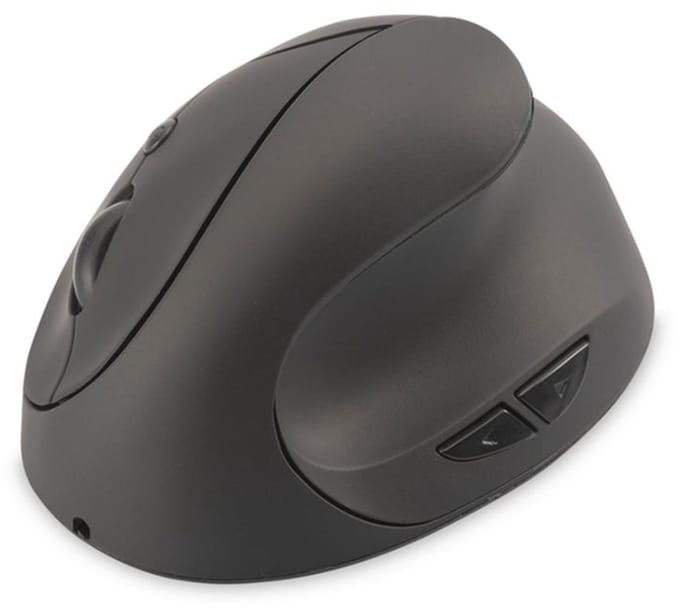Eisenz Verticale Draadloze Muis – 2.4GHz + Bluetooth – Ergonomisch – 1600 DPI – Zwart – RF-6511