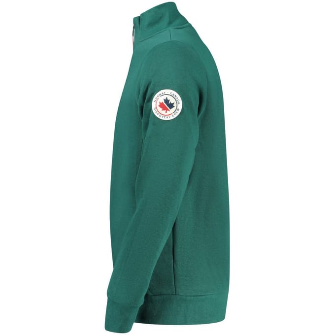 Noorwegen 1963 Verde Katoenen Heren Sweatshirt