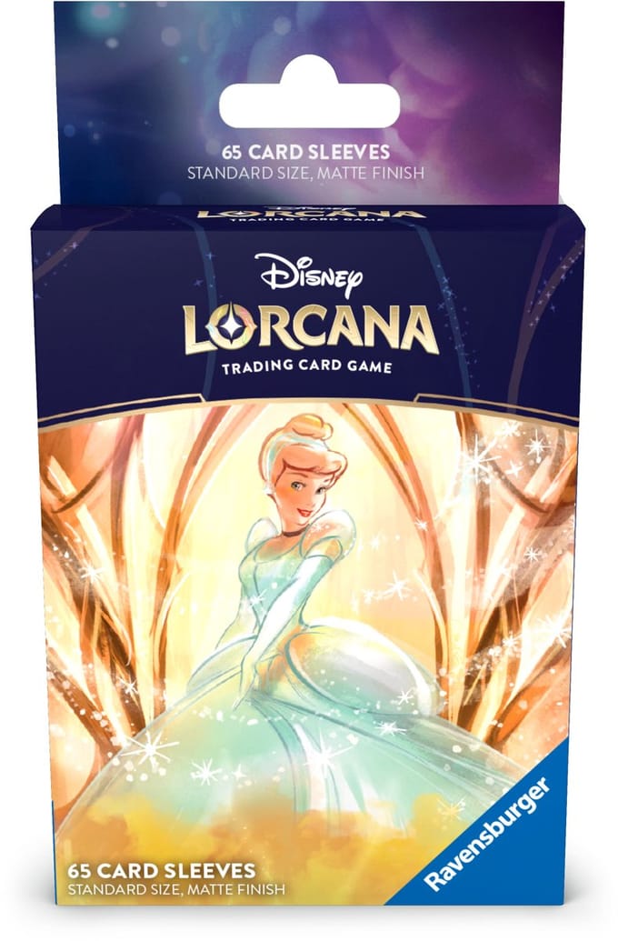 Ravensburger - Disney Lorcana: Card Sleeves Cinderella (65x) - Kaartbeschermers