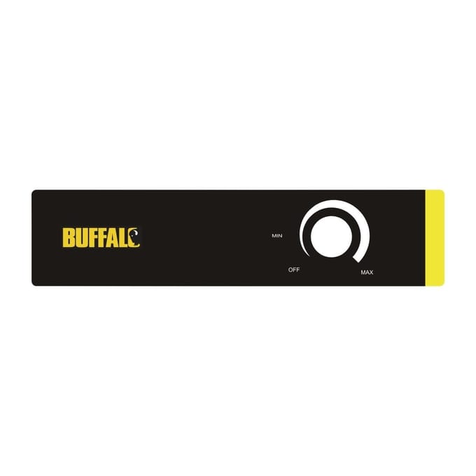 Buffalo bedieningspaneelsticker