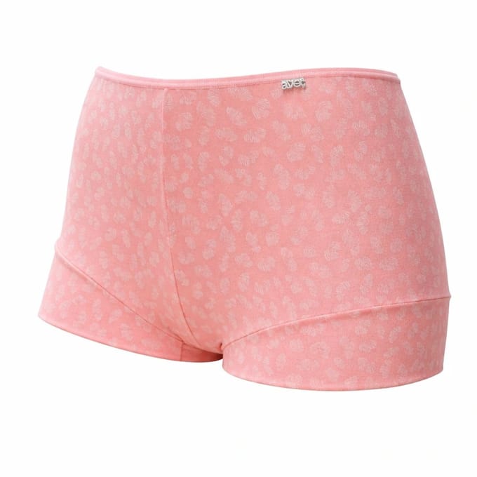 Avet dames boxershort - microvezel - maat M - Ginko - koraal
