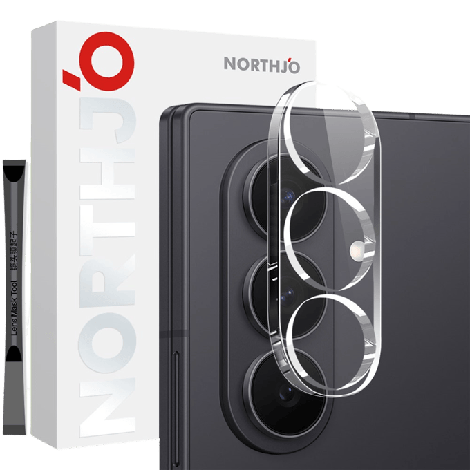 Northjo Samsung Galaxy Z Fold8 Ultra Camera Protector Transparant