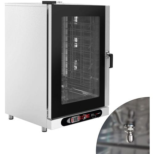 GGM Gastro Kombidämpfer - Digital - 10x GN 1/1 oder 10x EN 600x400 - inkl. Waschsystem
