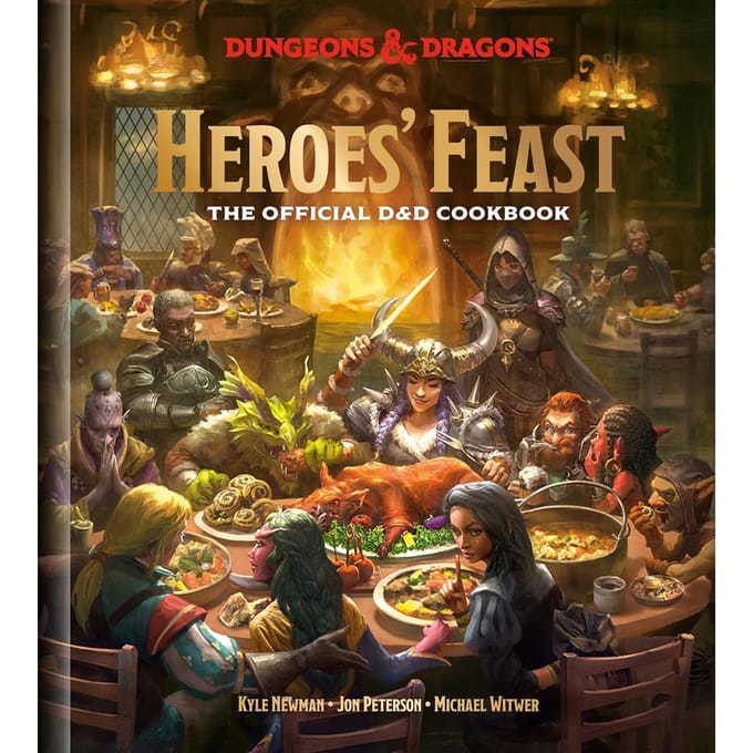 Boek: Feestmaal van de Helden (Kerkers en Draken): Het Officiële D&D Kookboek brown