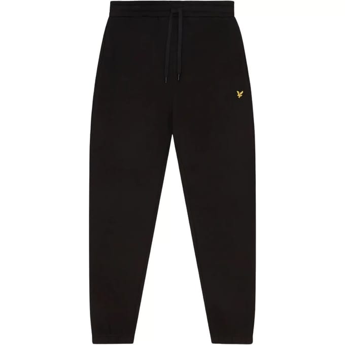 Lyle & Scott Slim Sweatpant Heren - trainingsbroek - Zwart - Maat L