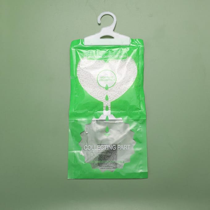 10 stuks Vochtvreter Hangende Luchtontvochtiger Pak Drogen Droogmiddel voor Huis Kast Kantoor 80g / white