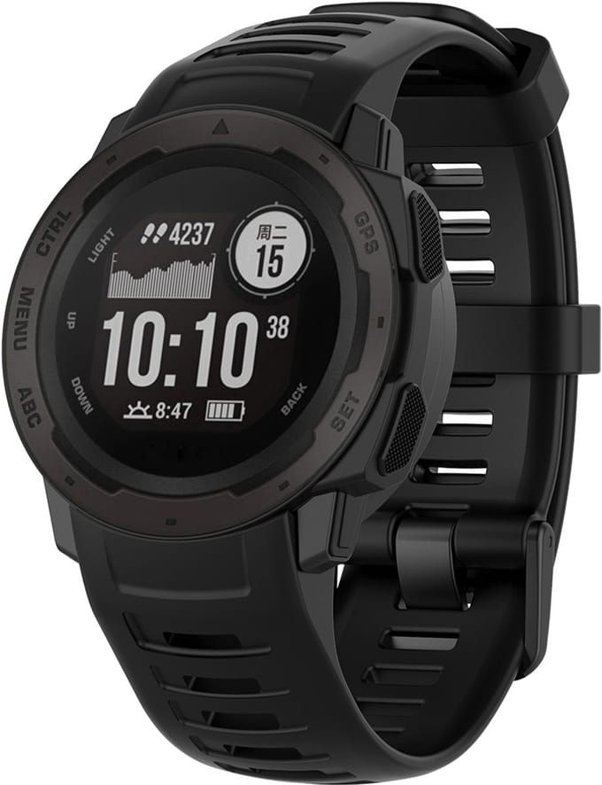 Horlogeband voor Garmin Instinct/Instinct Esports/Solar/Tide