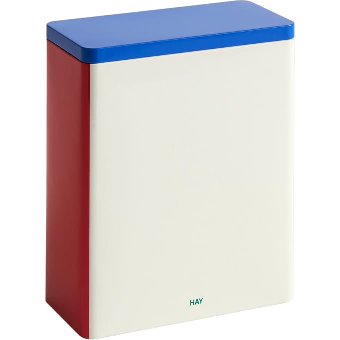 HAY Blikken Container X-Large - HAYTinOffWhiteRed