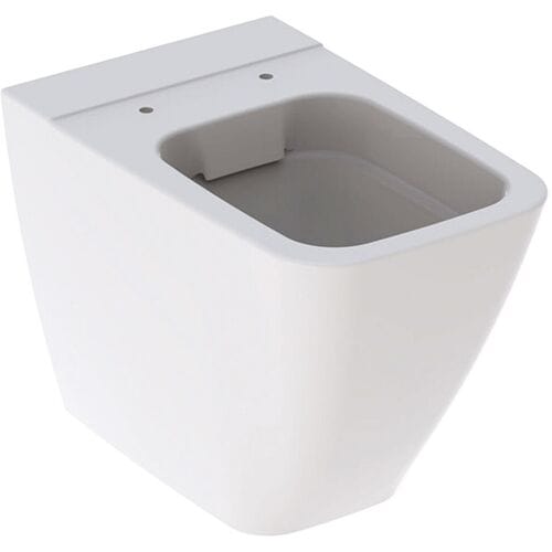Geberit iCon Square pedestal washdown WC, closed form, without flushing rim 211910000