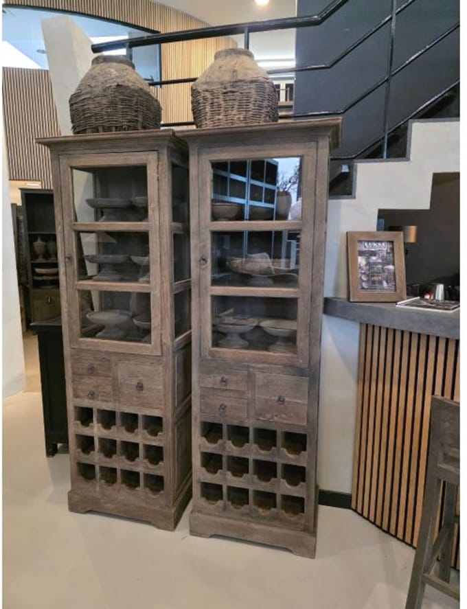 Decoratie Ballen - Set van 3 - Roestmetaal