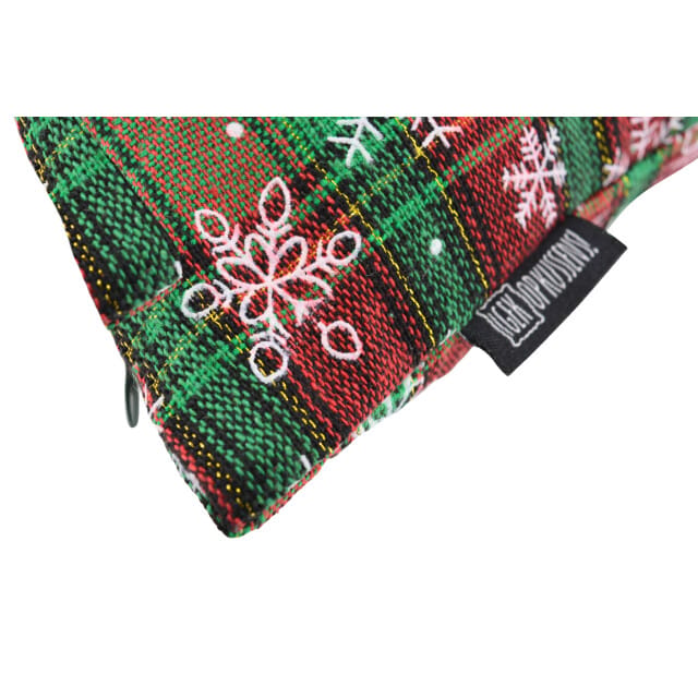 Gek op kussens! Sierkussen glow tartan | 45 x 45 cm | polyester