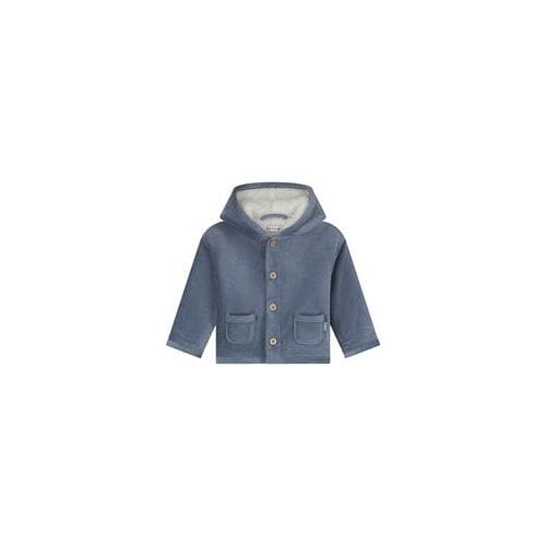 Prénatal newborn jas velours Steel Blue 68 heren
