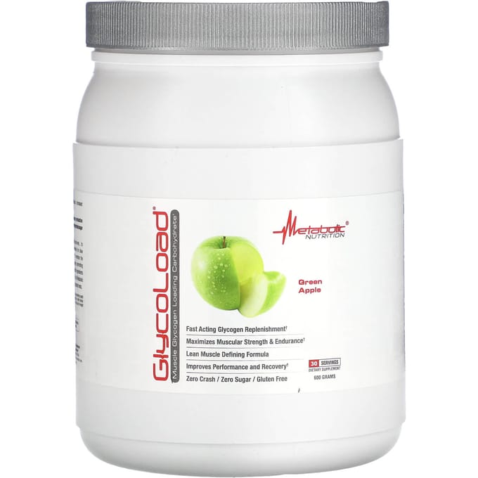 Metabolic Nutrition, GlycoRod, Pomme Verte, 600g