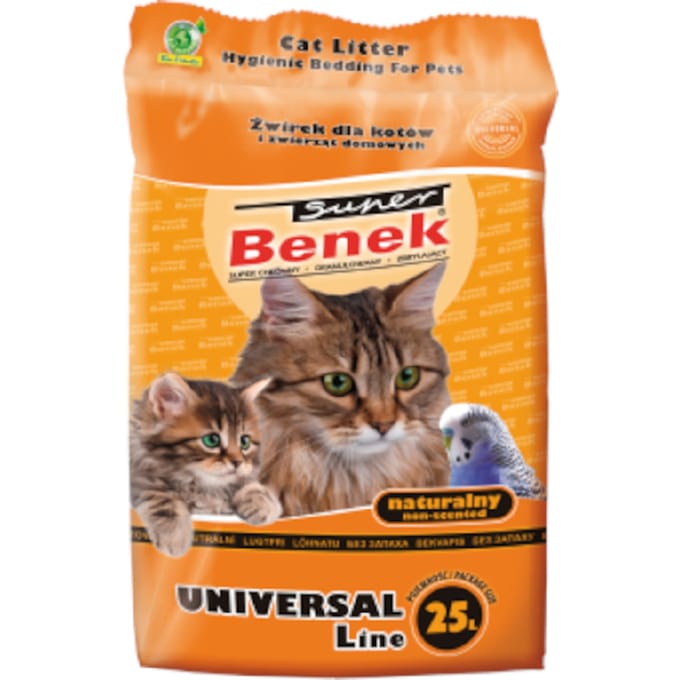 25l Super Benek universele kattenbakvulling