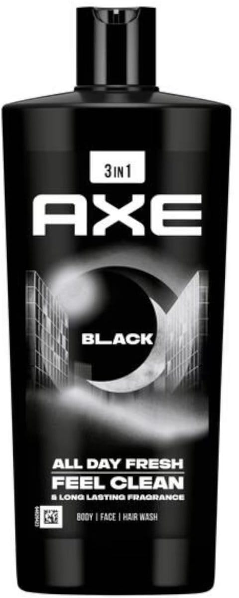 Axe Black Serie - Douchegel - 700ml - 3-in-1 - Natuurlijke Ingrediënten