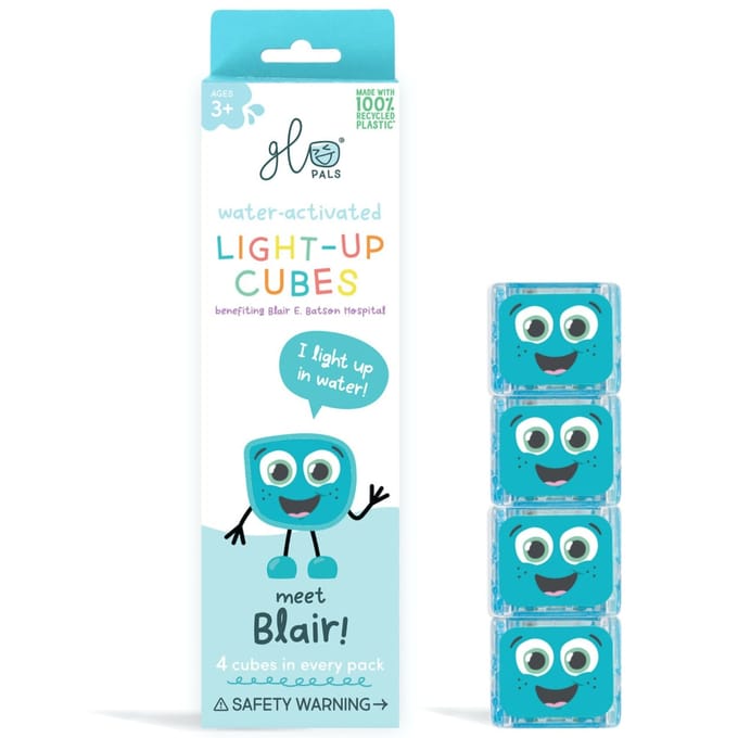 Glopals Light-Up Blair 4 stuks Badspeelgoed GP-FIN-4PK-BLAIR