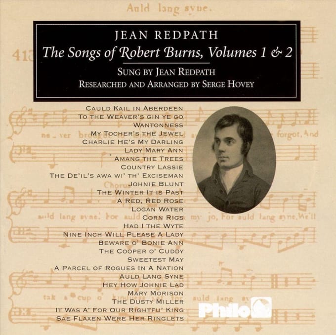 Jean Redpath - The Songs Of Robert Burns, Volumes 1 & 2 (CD)