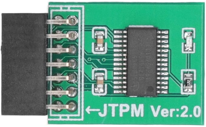 Dailygoody 2.0-modulecodering - 14-pins LPC-interface - Beveiligingsmodule voor Pc - Encryptiesleutels opslaan - Geschikt voor beveiligingstoepassinge