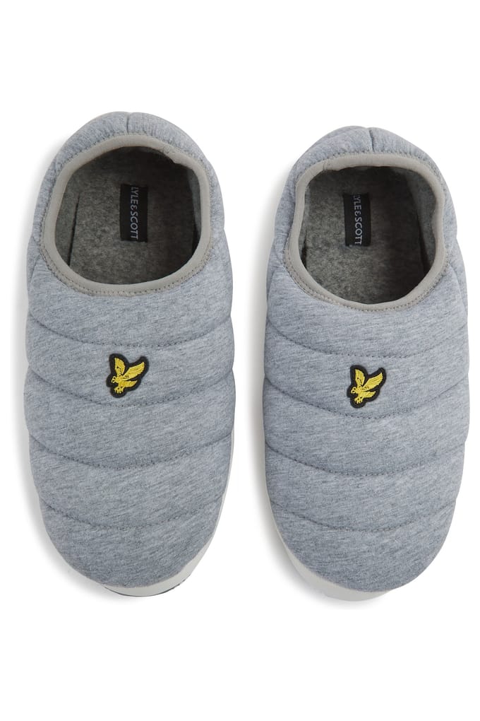 Lyle & Scott Valentine Slipper Grey Marl Taglia: 9 | Outlet | Uomo | Grigio
