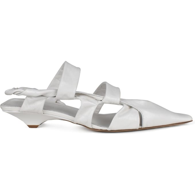 Bottega Veneta Sandalen BV Punt Wit