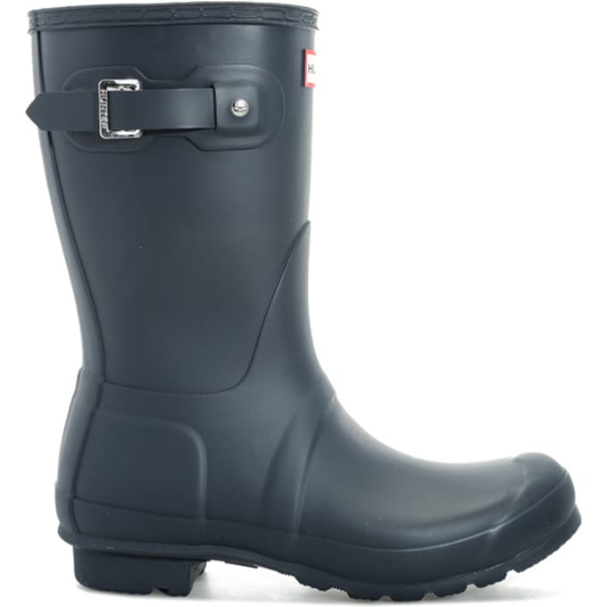 Hunter Original lage regenlaarzen voor dames, marineblauw