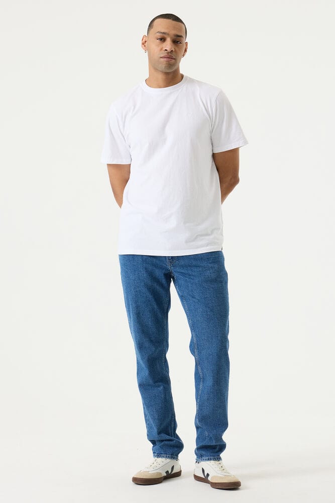GARCIA Russo Heren Tapered Fit Jeans Blauw