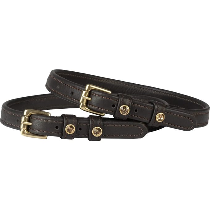Horka Double Leather Diamond Per Pair Spoorriemen Bruin