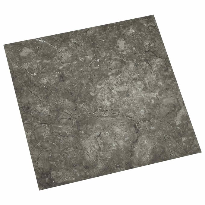 vidaXL - Vloerplanken - Grijs - en - Wit - 5,11 - m² - 55 - st - PVC