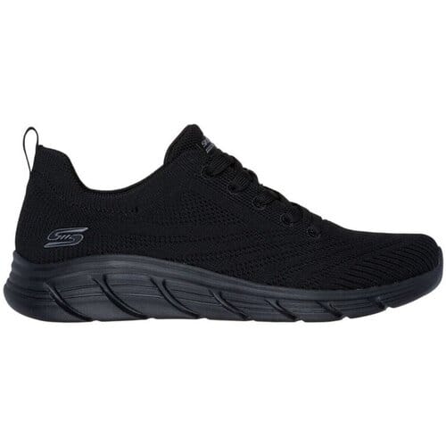 SKECHERS BOBS B FLEX LO-GRACEFUL STRIDE sneakers dames wit 117591 BBK Black