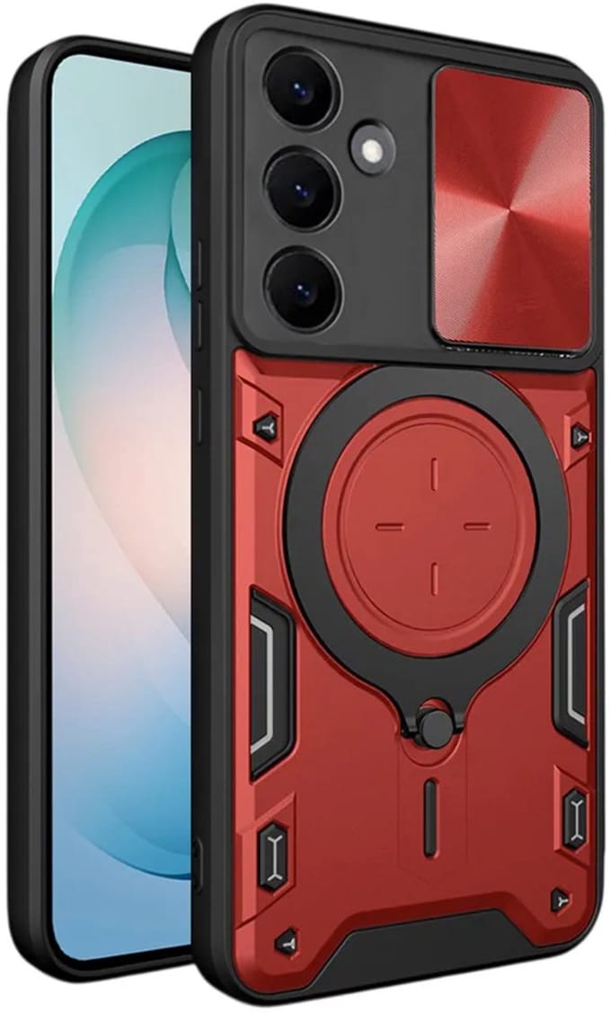 Hoesje geschikt voor Samsung Galaxy S26 Plus - Techsuit CamGuard Pro Back Cover - Rood