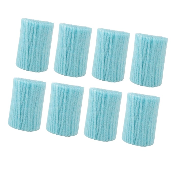 10 Rollen Latch Hook Garen Threads Enkele Kleur Multifunctionele Garen Kit voor Kruissteek Tufting white