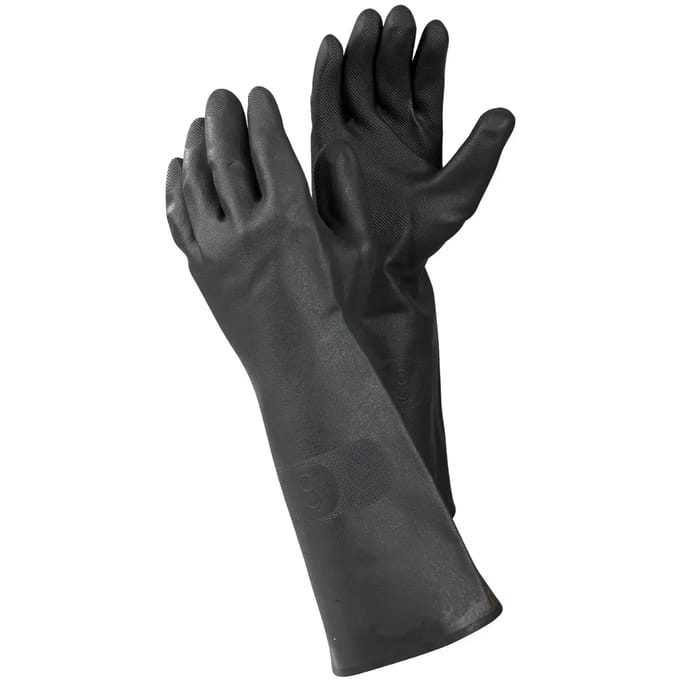 Zachte en elastische chemische beschermhandschoenen TEGERA